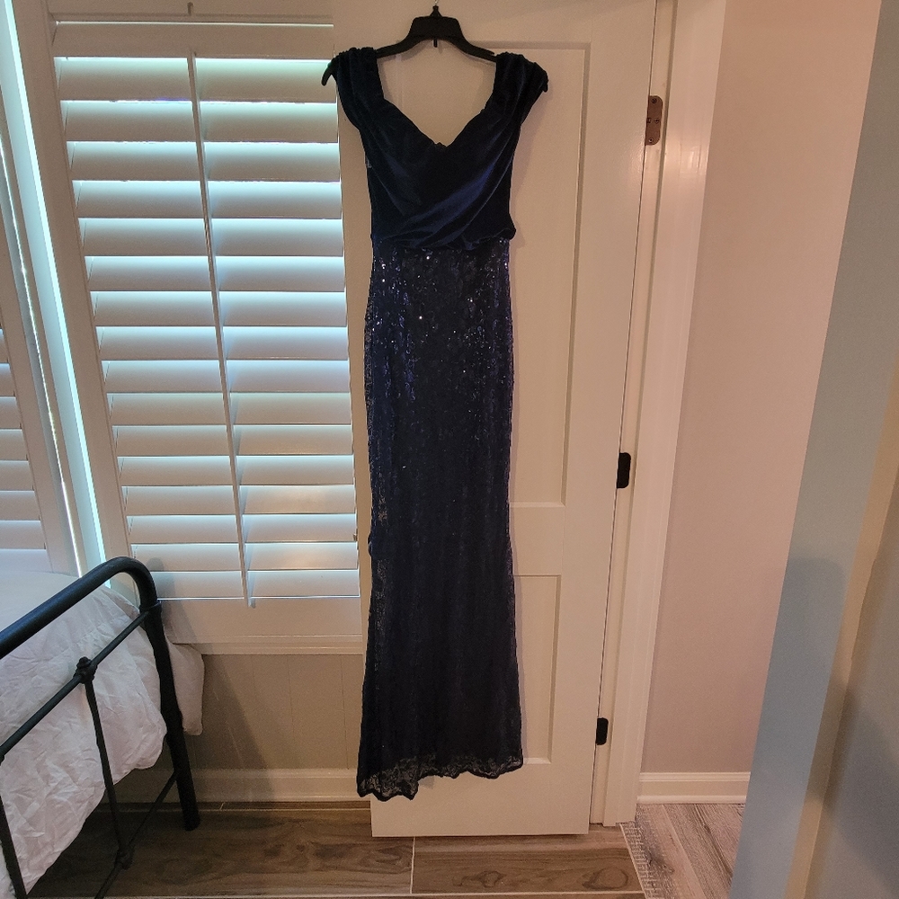 Formal Dress, Prom Dress, Medium, Navy blue